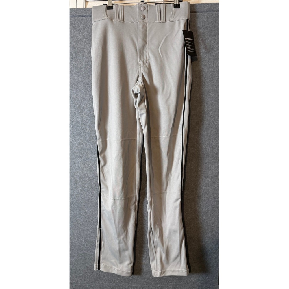 Champro Baseball Pants Small On-Field Wear Piped Open Bottom Loose Fit Athletic